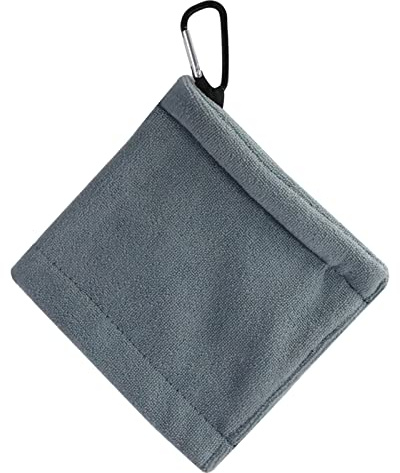 Xinsheinelry Chiffon de nettoyage en microfibre pour serviette avec mousqueton, crochet de résistance, chiffon d'essuyage