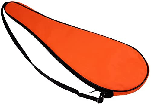 Umhängetasche, wasserdicht, für Squashschläger, 5 mm, Baumwolle, gepolstert, Orange