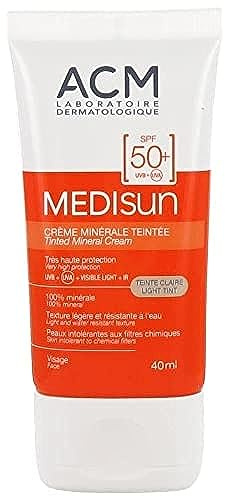 Laboratoire ACM Medisun getönte Mineralcreme, LSF50+, helle Tönung, 40 ml