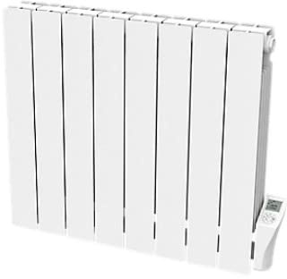 Radiateur électrique à inertie fluide 1500W bain d'huile mural thermostat lcd