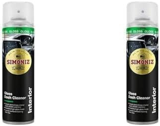 SIMONIZ Gloss Dashboard Cleaner, Professional Car Interior Cleaner Spray With Anti-Static Formula, Essential Car-Cleaning Products To Restore Car Interior, Reduce Dirt & Dust, Citrus Fragrance, 500ml