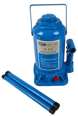 20 Ton Heavy Duty Hydraulic Bottle Jack Lifting Ram Car Van Boat Caravan