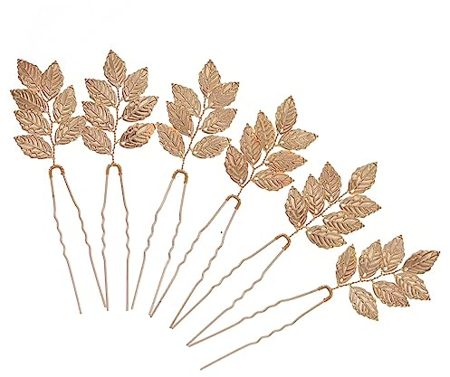 WOONEKY Postizos para El Cabello para Bodas para El Cabello Accesorios para El Cabello de Novia Adornos para El Cabello