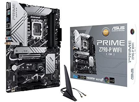 ASUS Placa Base Z790 LGA1700 ATX Prime Z790-P WiFi-CSM DDR5 WiFi 6 Bluetooth 5.2