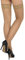 looksy Medias sin soporte para mujer, con costuras en el muslo alto, 20 DEN, medias autoportantes de noche y estilo sexy con cintas de encaje, ropa interior para mujer, Visón., M-L