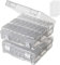 Diamond Painting Aufbewahrungsbox, Diamond Painting Zubehör Boxen, 24 Gitter Transparent Diamond Painting Aufbewahrung Box Diamant Painting Perlen Aufbewahrungsbox mit Stickers für Steine (2 Stück)