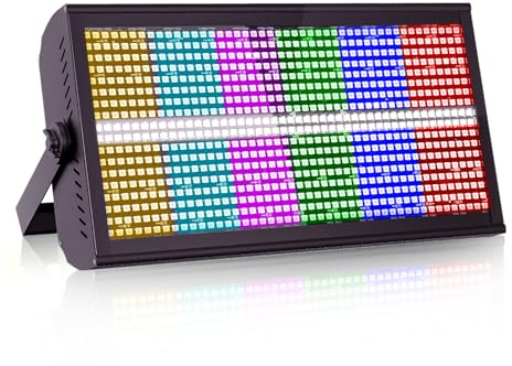 Led Wall Washer Light,200W Stage Lighting Bar Dj Light Bar Party Lights DJ Disco Lights Professional DMX Control Auto Play Sound Activated Strobe Lighting for Parties Church Wedding Club