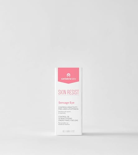Cantabria Labs Skin Resist Sensage Eye – Contorno de Ojos para Piel Sensible – Refuerza, calma y rejuvenece – 15 ml