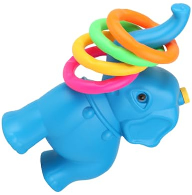 ibasenice Jeu de Lancer Anneaux pour Garçon Fille Éducatif Plastique Améliore Coordination Œil-Main Adapté Intérieur Extérieur pour Garçons et Filles Activité Ludique et