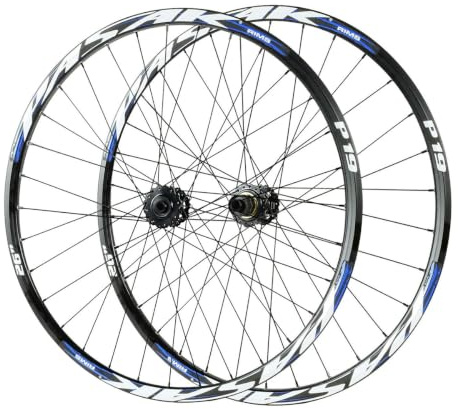 26 27.5 29 Mountainbike Hjulset Fram- Och Bak Hjul 15 * 100mm/12 * 142mm | Passar Däck 1,25–2,25, Genomgående Axel, Skivbroms, MTB-hjul, Aluminiumlegering, For 7-12s Kassett