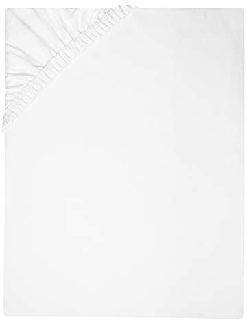 ZOLLNER Spannbettlaken in 180x200 cm - mit eingearbeitetem Gummibund - Mischgewebe - Made in Europe – waschbar bis 95°C - Hotelqualität - Oeko Tex® Zertifiziert