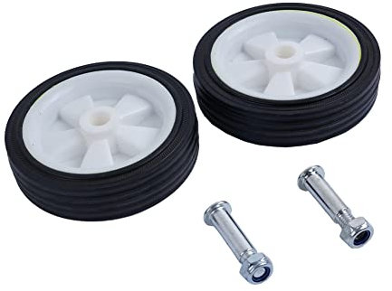 2 ruedas para compresores de aire, accesorios para compresores de aire, ruedas giratorias de 6 pulgadas, absorción de golpes, antideslizantes, silenciosas, estables