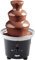 Opal Large Size Stainless Steel Chocolate Fountain 500ml 90w Fondue Set Electric 3-Tier Machine with Hot Melting Pot Base OCF17