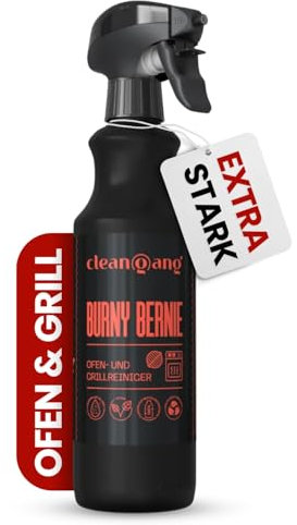 Cleangang Backofen- und Grillreiniger Extra Stark - Entfernt Effektiv Fett und Eingebranntes von Ofen, Herden, Kaminen, Rosten und Grills 1 x Backofen & Grillreiniger