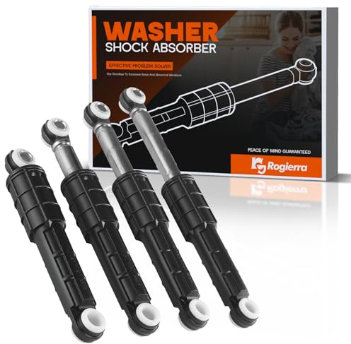New 4 Pack DC66-00470D Washer Shock Absorber Compatible with Samsung Washing Machine Replaces Part Number 4959027 AP6884239 PS12720639 EAP12720639 PD00068145