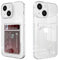 Cesryorsis pour iPhone 13 Coque avec Porte-Carte, Transparent TPU étui de téléphone, Ultra Mince, Souple, Antichoc Housse de Protection，Bumper Cover for iPhone 13