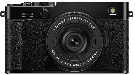 FUJIFILM X-E5 + XF23mm F2.8 R WR Kit con Objetivo Fijo, Negra.