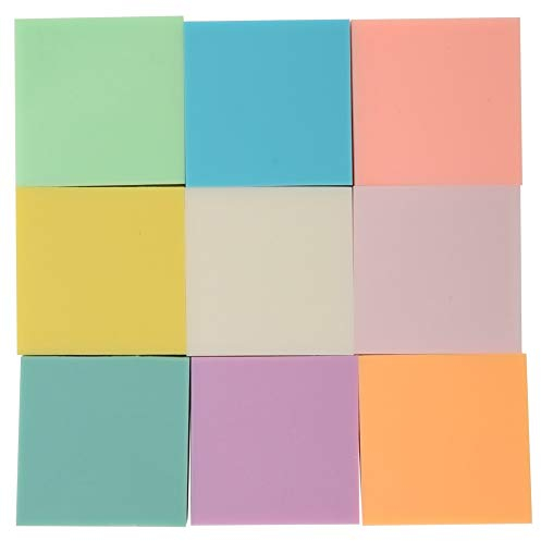 Bloques de Tallado Goma, Ladrillos Goma Colores Sellos Artesanías Grabado Manualidades Profesionales Bricolaje PVC Artesanales Compactos DIY para Postal álbum Recortes Tarjeta Invitación, 9 Piezas