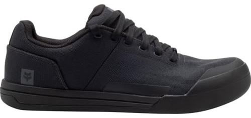 Fox Racing Union Canvas Unisex Mountain Bike Shoe, Black, US 10.5 Men/US 12 Women/EU 43.5