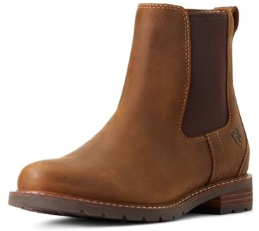 ARIAT Wexford Waterproof Boot, Botas Estilo Chelsea Hombre, Marrón Oscuro, 45 EU