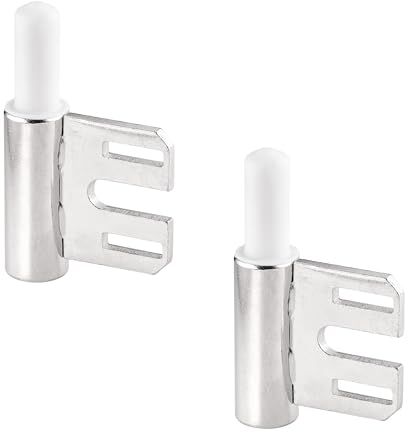 Rahmenteil V 8100 WF für Stahlzarge, für Zimmertüren, mit Gleitlager, Bolzen 10mm, vernickelt (20)