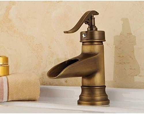 TENGJUN Kitchen Taps Brass One-Hand Faucet Kitchen Washbasin Mixer Tap Antique Washbasin Basin Mixer Washbasin Taps