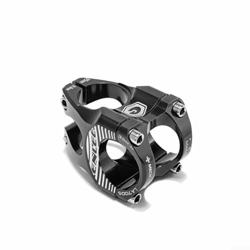 Potence de vélo robuste en alliage d'aluminium, adaptée pour les vélos de descente, 31 8 x 35 mm (noir)