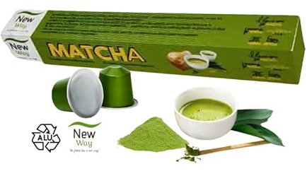 Matcha thè vert en capsules compatibles pour Nespresso