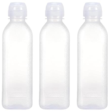 Fonyiunce 3 Piezas Squeeze Bottle, Dispensador de Aceite de 300ml, Condimento Botellas, Sin BPA, Botella de Salsa con Tapa, Dispensador de Aceite, para Condimentos, Salsa de Tomate