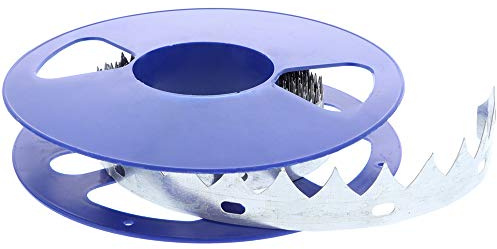 10m Bandstacheldraht auf der Rolle S-Draht Natodraht Stacheldraht 30mm Klingen mit Ösen