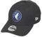 New Era Minnesota Timberwolves 9forty Adjustable Snapback Cap NBA Essential Black - One-Size