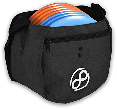 Easy Bag – Disc Golf Startertasche für 8 bis 10 Discs (schwarz)