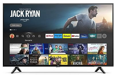 Ti presentiamo Amazon Fire TV Serie 4, Smart TV in 4K UHD, guarda la TV in diretta senza cavo, 43“