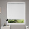 Ohne Bohren Duo Rollos 75 x 180 cm Lichtfilterung/Wasserdicht/Anti, Springrollo Tageslichtrollo Rollo, Verdunkelungsrollo Klemmfix ohne Bohren, für Alle Fenster ohne Bohren, Weiß