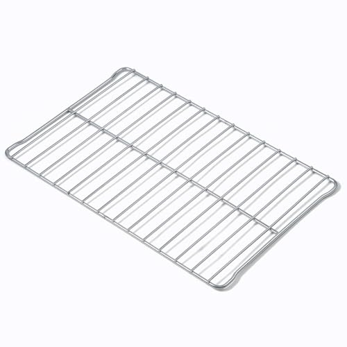 Allstare DE75-00083A Microwave Rack Replacement for Samsung Microwave Parts 304 Stainless Steel Baking Cooking Rack 20 x 12.5 ME18H704SFS ME21R7051SS Samsung Microwave Oven Shelf Metal Wire Rack 1Pc
