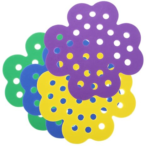 TOGEVAL 4 Piezas Estación de Agua Flotante para Abejas para Alimentación y Baño de Mariposas Suministros Resistentes para Polinizadores Jardín Terraza o Balcón al Aire Diseño Seguro y