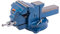 HRB Schraubstock, Robust 100 mm Spannbreite für Werkbank 360° drehbar, Gewicht 7 Kg