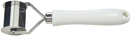 Elettro Center Art.309 Tagliapasta Liscio 3 Quadri al Giro, Acciaio Inossidabile, Bianco