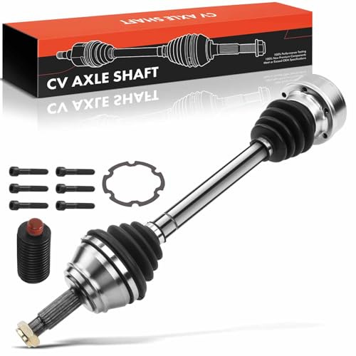 Frankberg Antriebswelle Achswelle Vorderachse Links Ohne ABS-ring Kompatibel mit Cordoba 6K1 6K2 Ibiza II 6K1 Golf II 19E 1G1 Polo 6N1 Replace# 191407271K