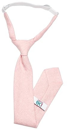 DB Dickie Bow Kinder-Krawatte aus Wolle, elastisch, Altrosa, rosa - dusty pink, One size