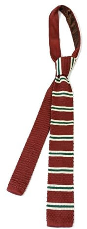 tixoacke Teenager Studenten Strickkrawatte Damen Britische Gestreifte Uniform Abnehmbare Kragen Abnehmbare Krawatten Kostümzubehör Gestreifte Damenkrawatten Gestreifte Krawatten Für Herren