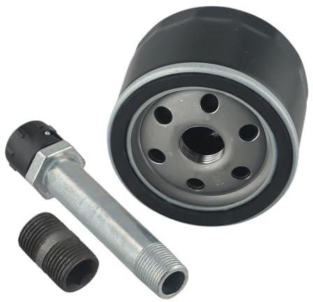 Kit di conversione del filtro dell'olio Premium for E120 E130 for E150 E160 E170 E180 X166R Z335E tosaerba e trattorino include AM125424 MIU13767