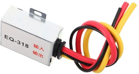 UTHCLO Filtro Antirumore per Auto per Alimentazione Elettrica, Isolatore di Rumore per Funzione di Eliminazione del Disturbo per Impianto Audio Auto