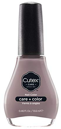 Cutex Nail Color Smalto Unghie Idratazione E Nutrimento, Con Vitamina B E Olii Naturali, Colore Grigio N° 380- Ml, Foggy Morning, 13.6 Millilitro