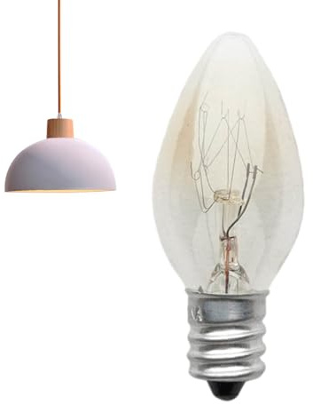 Fruusv Lampadina E12 | Sostituzione Lampada da Notte - Lampadina LED E12 a lunga durata per tavolo da toeletta interni patio cucina bagno soggiorno