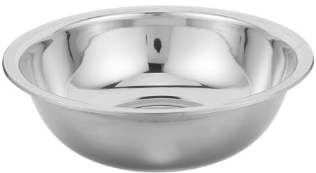 SAFIGLE Bassin pour les pieds Seau à linge portable en acier inoxydable de 35 cm - Bassin utilitaire pour le lavage des pieds - Idéal pour le camping et la maison.