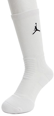 Jordan MENS ULTIMATE FLIGHT CREW SOCKS - White - Medium - 1 Stück - Sport - Unisex - Aktive, Sportbegeisterte
