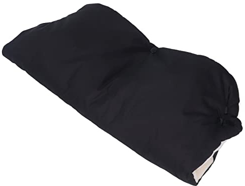 Barnvagn Handmuff, Barnvagn Varmmuffar Håller Varm Tjockare Vindtät Vattentät Barnvagnshandskar Barnvagn Varmmuffar för Utomhusbruk (Svart)