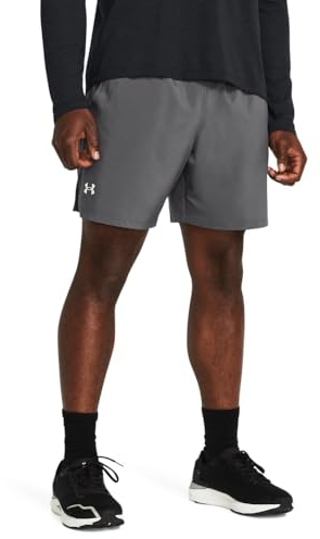 Under Armour Herren UA Launch 7'' Short, leichte Sporthose mit Innenslip, schweißableitende und schnell trocknende Laufshorts