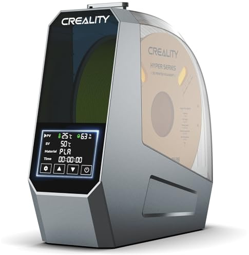 Creality Official Space Pi Filament Dryer, 360° Hot-Air Heating 3D Printer Filament Dryer Box with Fan, Upgraded Filament Dehydrator Storage Box for 1.75/2.85mm PLA PETG ABS Nylon PA TPU Material